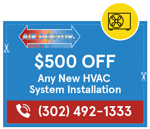 500 Off Any New HVAC System Installation