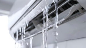 AC water leak